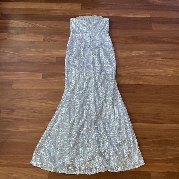 lulus strapless formal dress - Picture 6 of 6